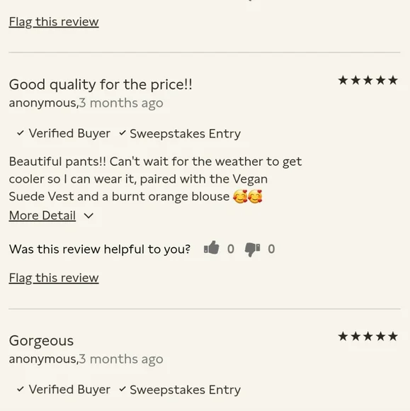 NWT BANANA REPUBLIC | Vegan Suede Pants - Picture 5 of 5